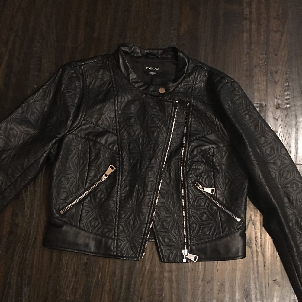 Leather like Moto jacket